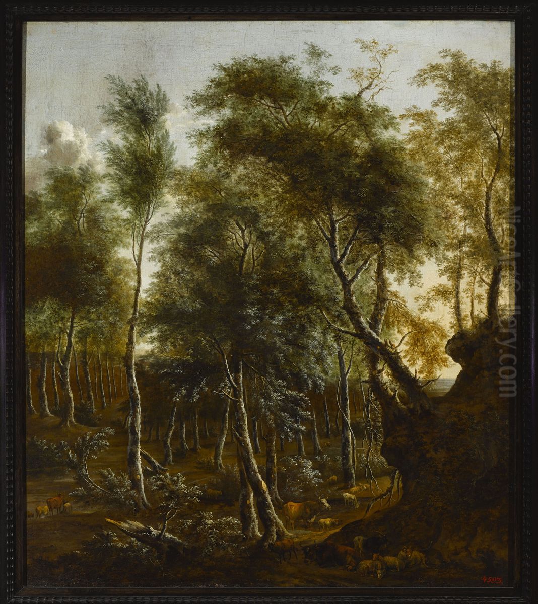 Forest landscape Oil Painting by Frederik de Moucheron Forest landscape Oil Painting by Frederik de Moucheron