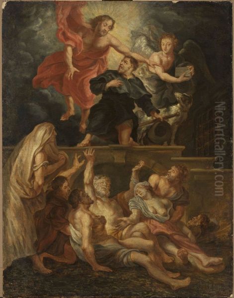 Religious scene Oil Painting by Peter Paul Rubens