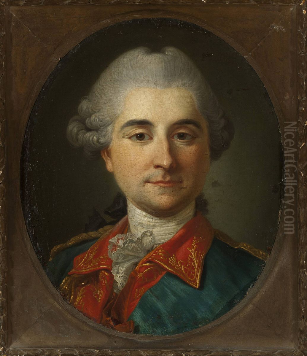 Portrait of Stanislaw August Poniatowski Oil Painting by Marcello Bacciarelli