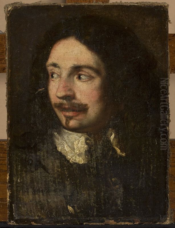 Study for a portrait of a man Oil Painting by Frans Hals