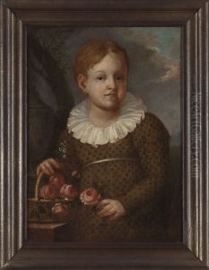 Posthumous portrait of Elzbietka Pade (1811-1818), daughter of Elzbieta and Marcin