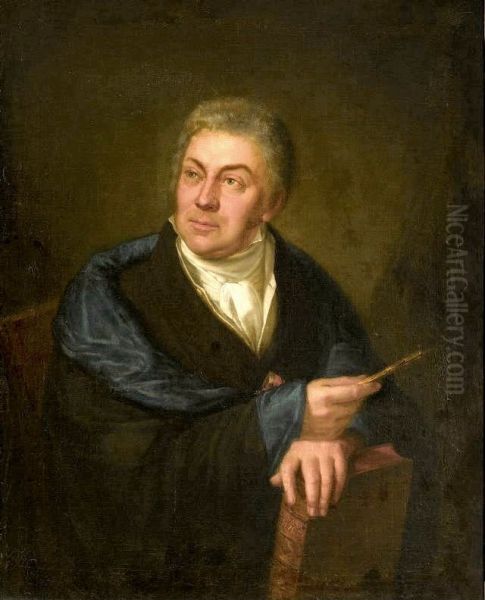 Portret Zygmunta Vogla Oil Painting by Aleksander Kokular