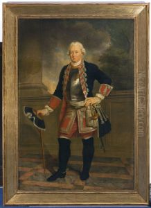 Portrait of Michal Krasinski (1712-1784), marshal general of Bar Confederation