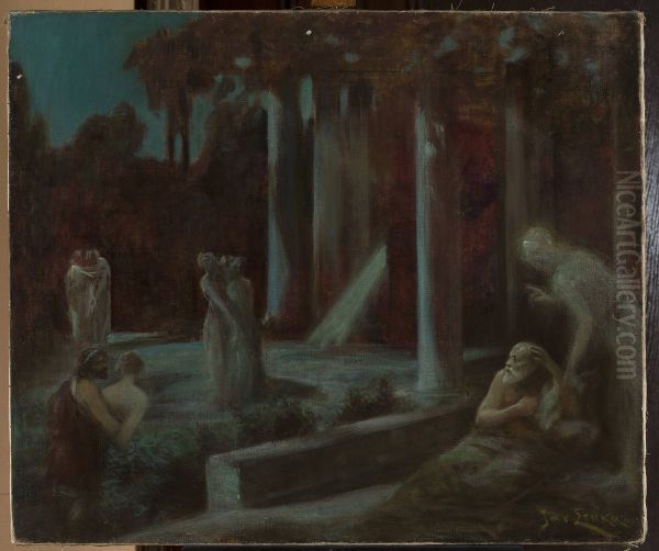 Ulysses Oil Painting by Jan Styka