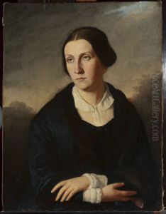 Portrait of Maria Januszkiewicz nee Bulharyn (1824-1880)