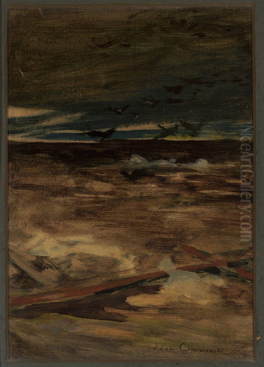 Pestilence, section of the triptych 