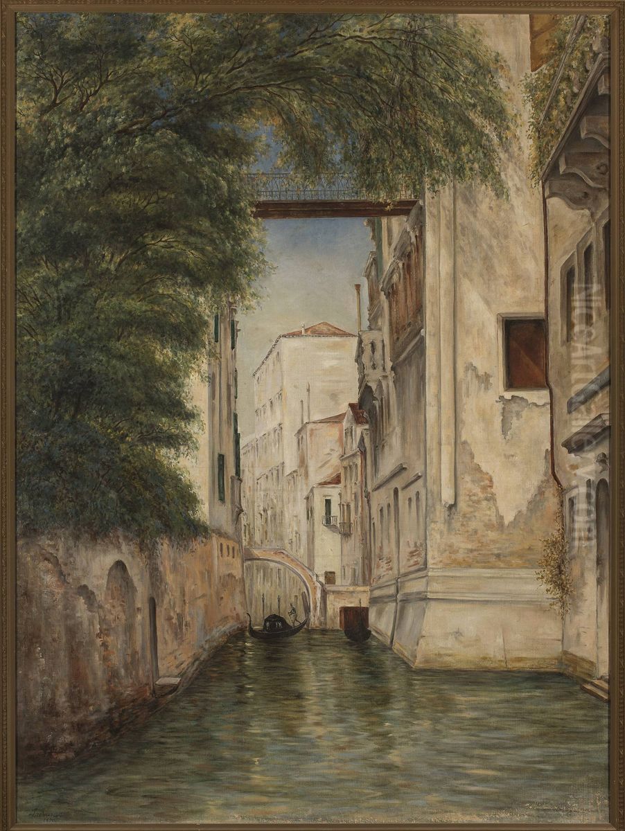 Venice Oil Painting by Cyprian Lachnicki