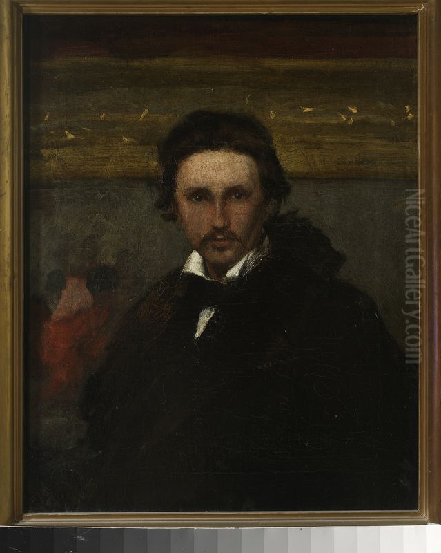 Portrait of Antoni Sygietynski Oil Painting by Albert Chmielowski