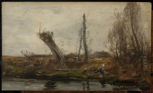 Willows at waterside