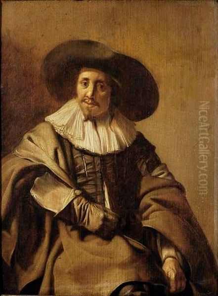 Portrait d'homme Oil Painting by Pieter Codde