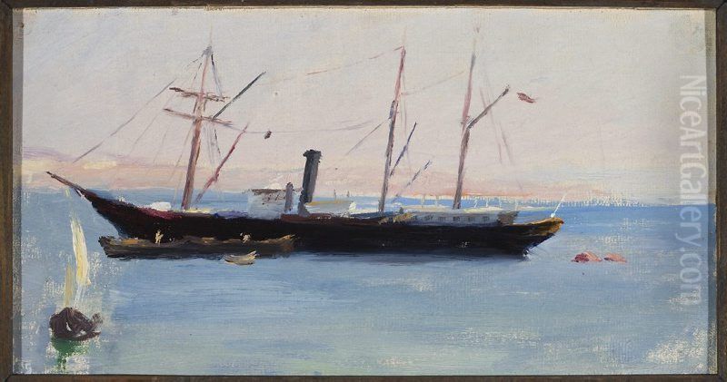 From the journey to Constantinople Oil Painting by Jan Ciaglinski