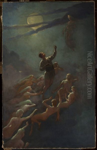 In pursuit of an idea Oil Painting by Roman Szwoynicki