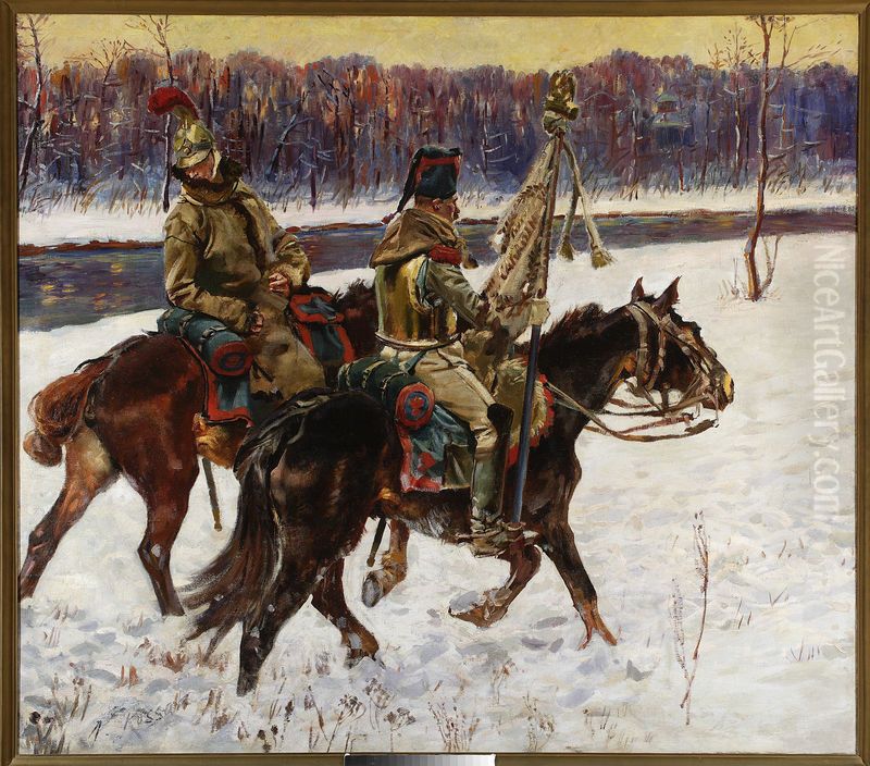 Two French hussars - 