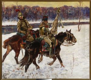 Two French hussars - 