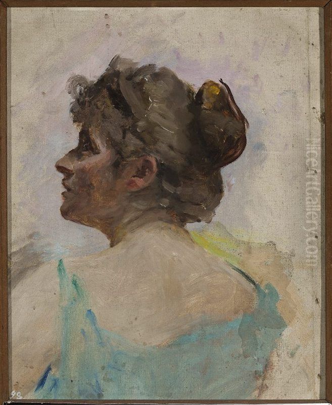 Study of the head for the painting 