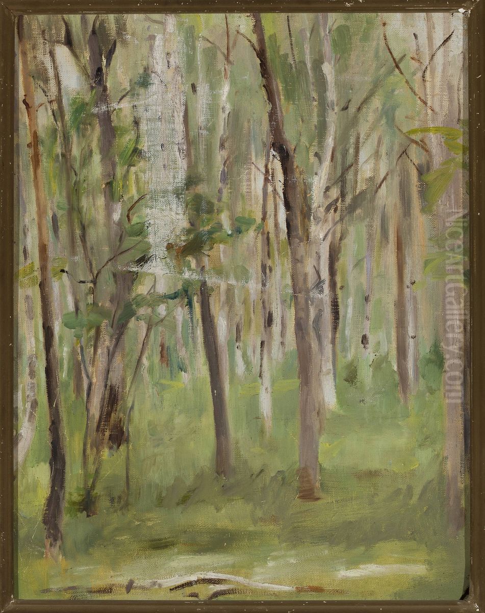 Maryino - grove Oil Painting by Jan Ciaglinski
