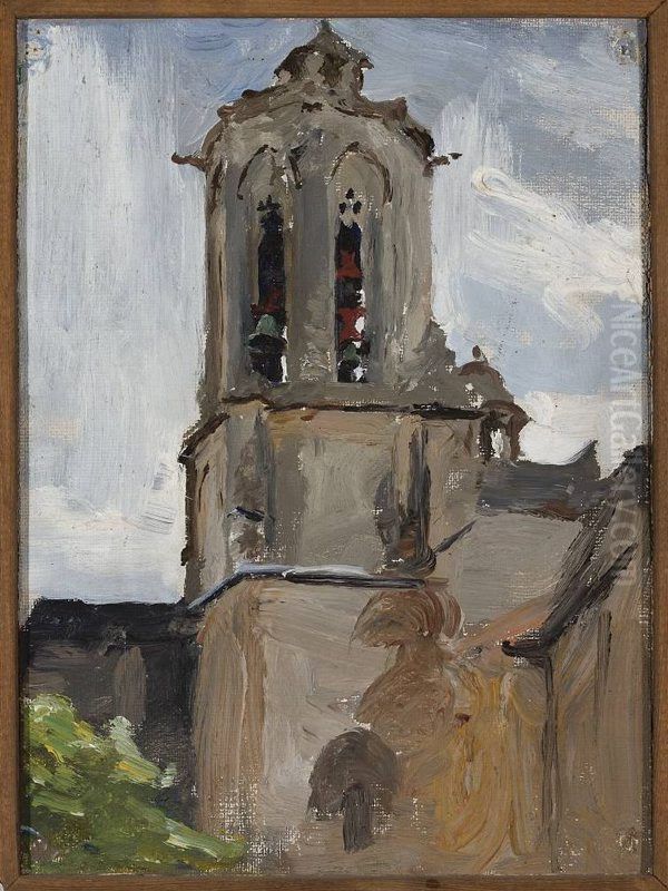 Tarragona Oil Painting by Jan Ciaglinski