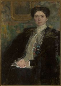 Portrait of Zofia Kirkor-Kiedron nee Grabska (1872-1952)