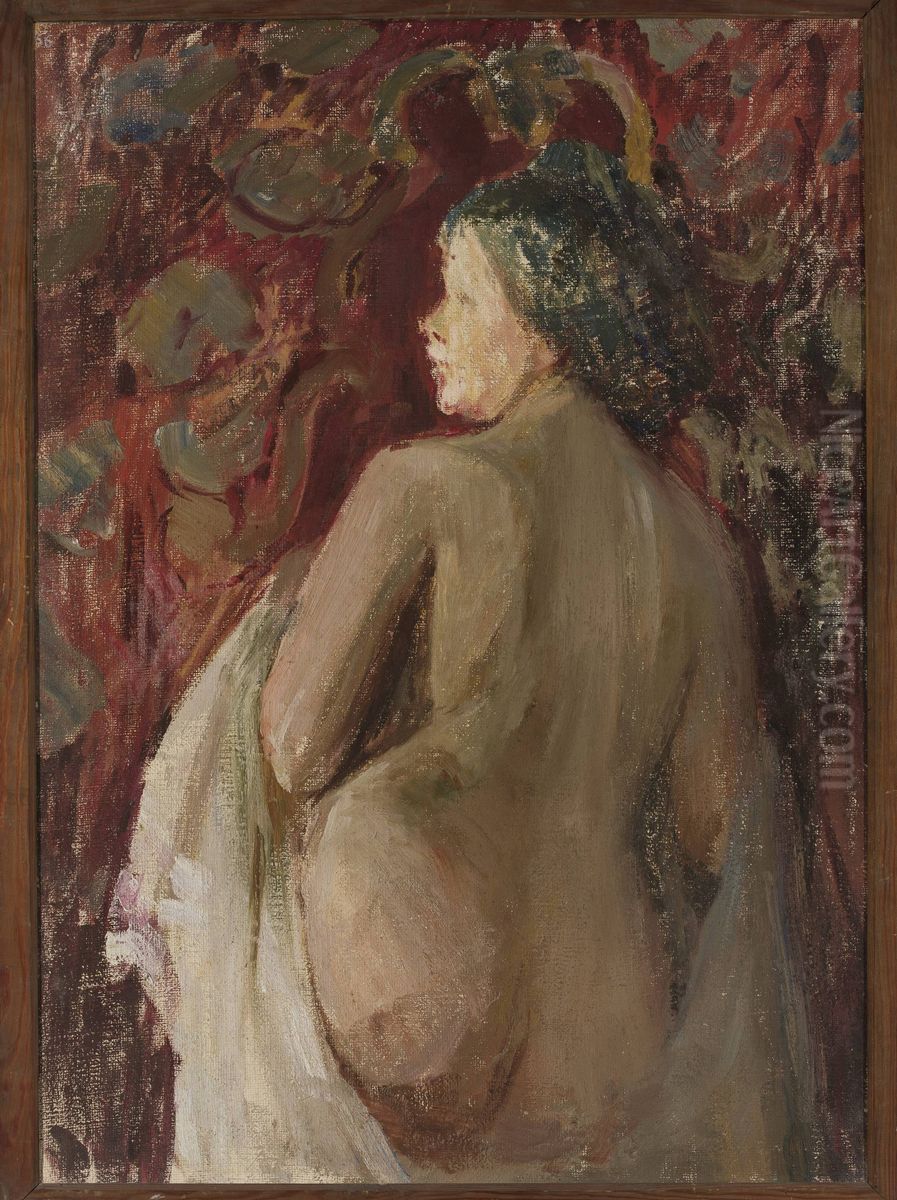 Study of a woman Oil Painting by Jan Ciaglinski