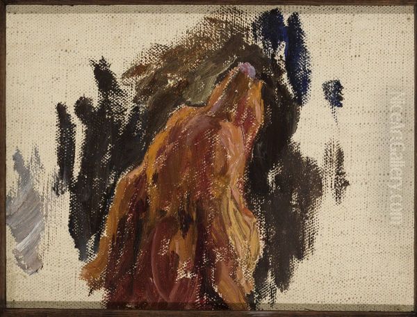 Study of dog's head Oil Painting by Jan Ciaglinski