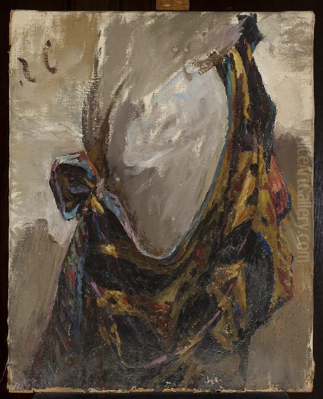 Study of drapery for the prostitute in the painting 