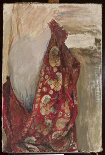 Drapery for the prostitute in the painting 