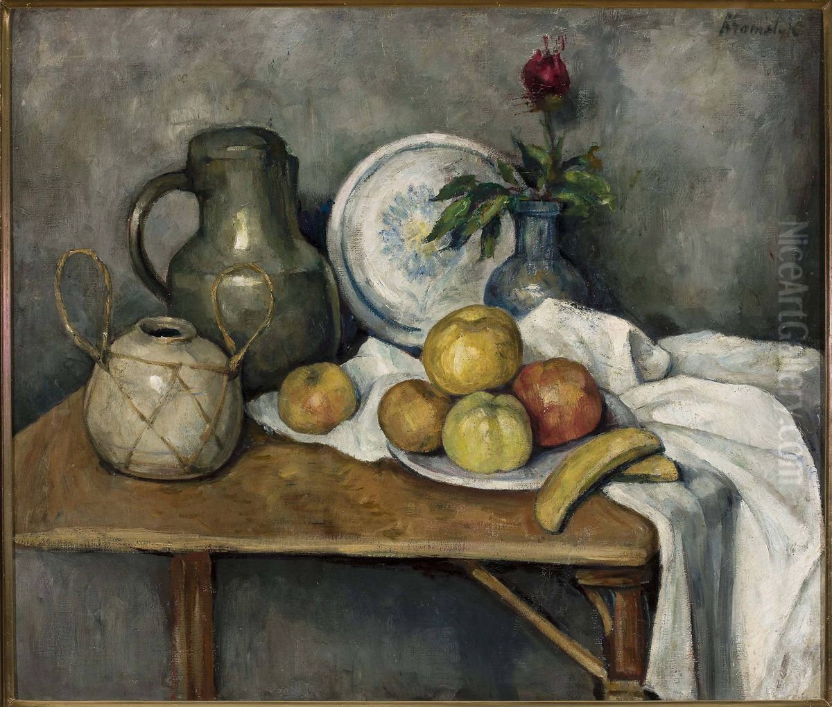Still life Oil Painting by Roman Kramsztyk