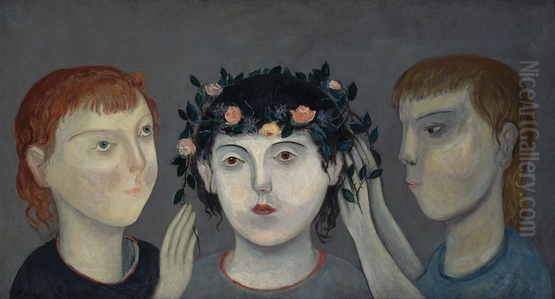 Festivity Oil Painting by Tadeusz Makowski