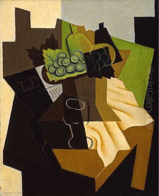 The Compote Oil Painting by Juan Gris