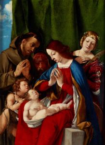 Janem Chrzcicielem, Jozefem (?), Franciszkiem i Katarzyna