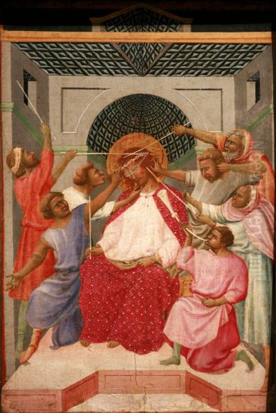 Mocking of Christ Oil Painting by unknown