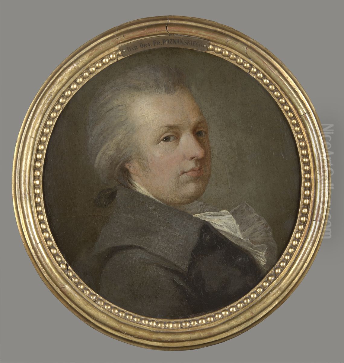 Autoportret Franciszka Smuglewicza Oil Painting by Jozef Peszka