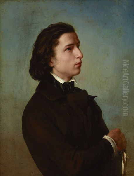 Autoportret Oil Painting by Franciszek Tepa (Teppa)