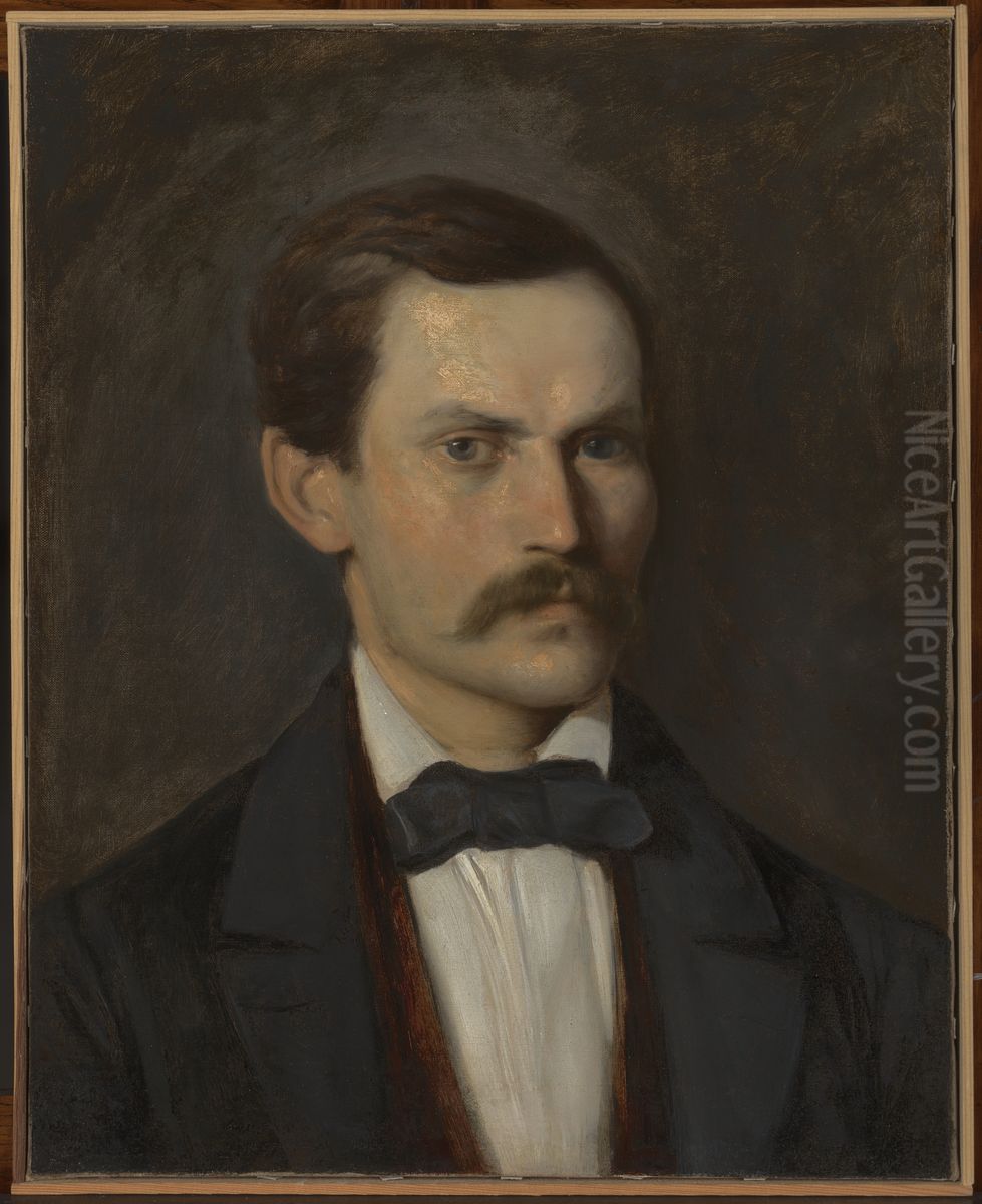 Portret Andrzeja Dziubandowskiego Oil Painting by Aleksander Kotsis