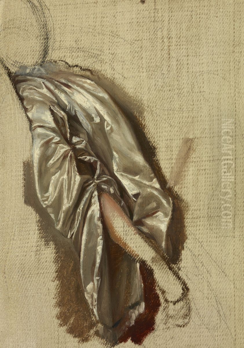 Study of Quinn Barbara's Arm to the Painting 