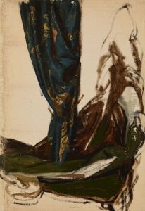Quinn's Attire and a Drapery. Studies to the Painting Quinn's Attire and a Drapery. Studies to the Painting