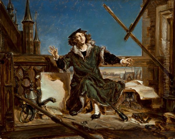 Nicolaus Copernicus. Sketch to the Painting 