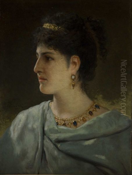 Rzymianka Oil Painting by Henryk Siemiradzki