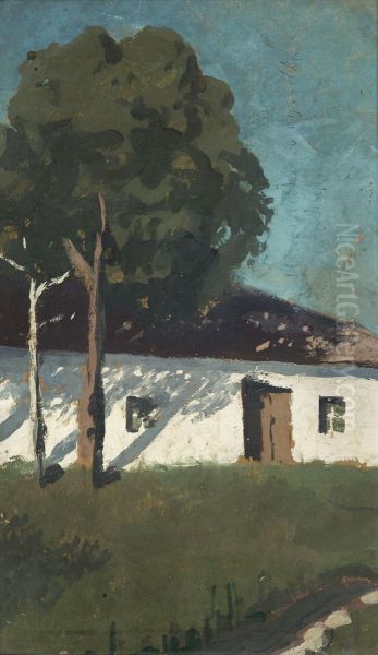 House in the Sun Oil Painting by Henryk Szczyglinski