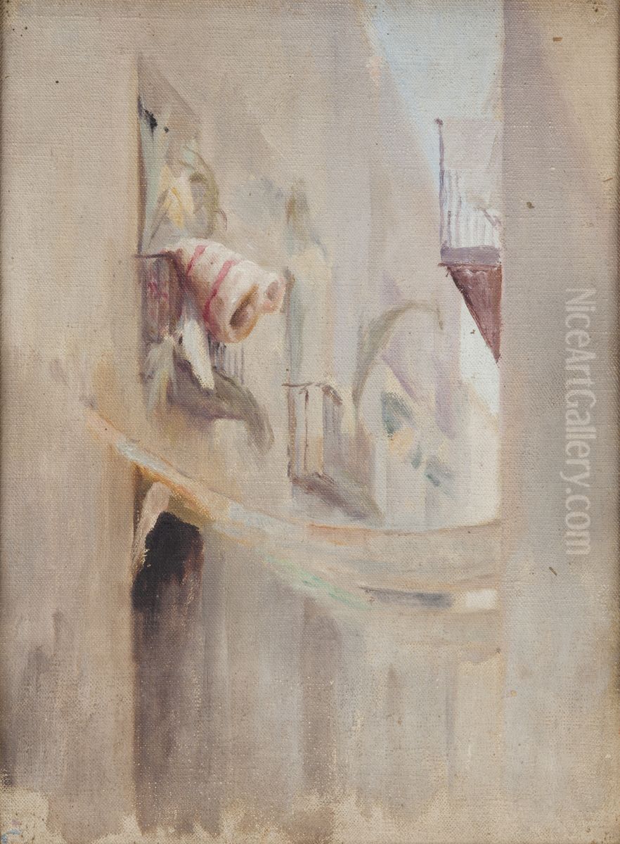 Spain (Elche) Oil Painting by Jan Ciaglinski