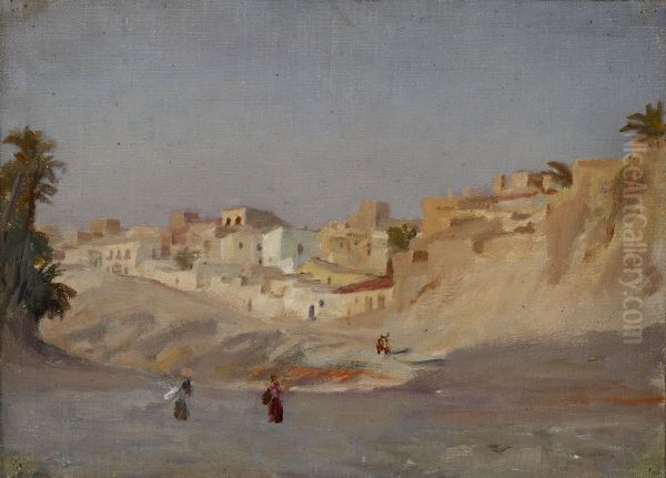 Spain (Elche) Oil Painting by Jan Ciaglinski