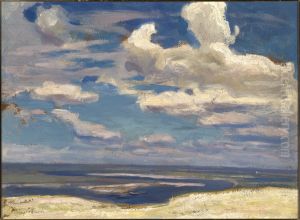 Cloud over the Dnieper River