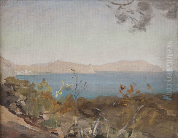 Sudak Oil Painting by Jan Ciaglinski