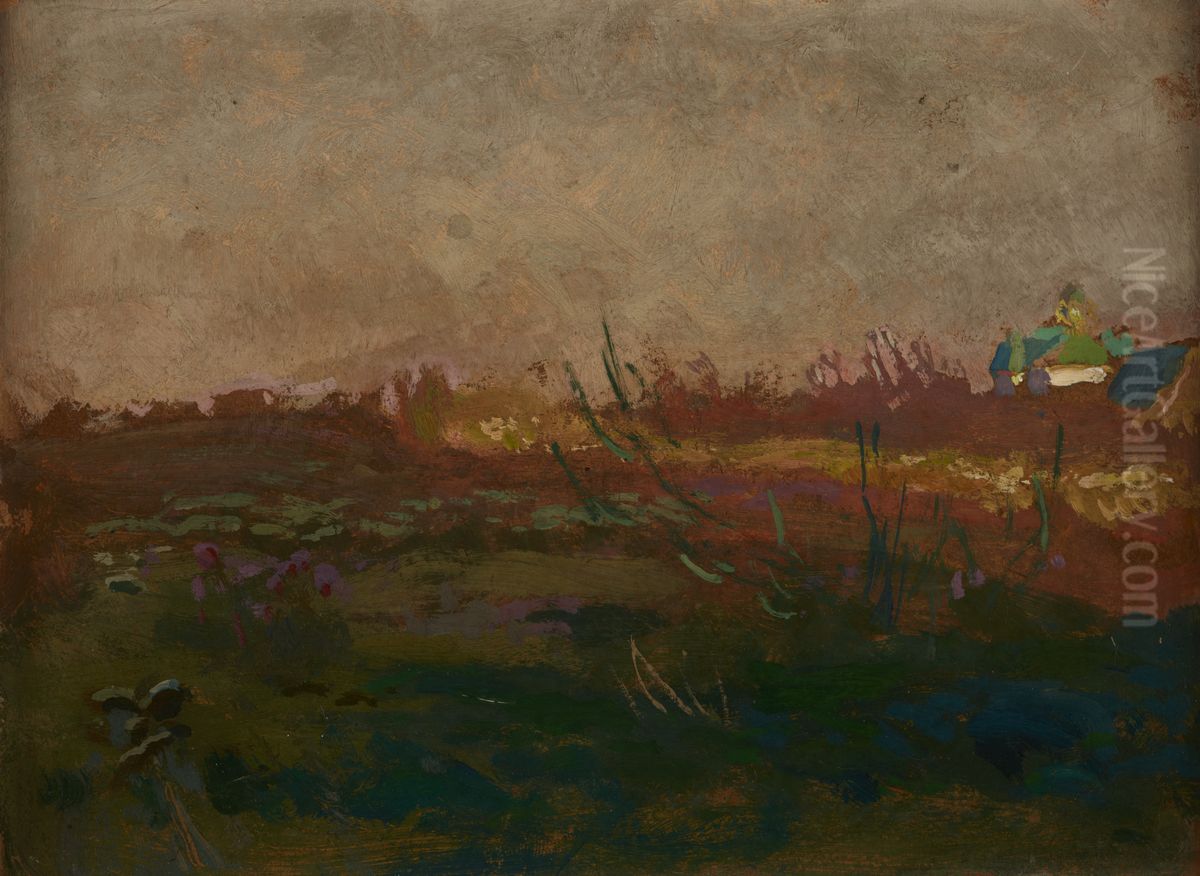 Askold's Grave in Kyiv Oil Painting by Jan Stanislawski Askold's Grave in Kyiv Oil Painting by Jan Stanislawski