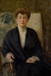 Portrait of Zofia Dolinska nee Niesiolowska