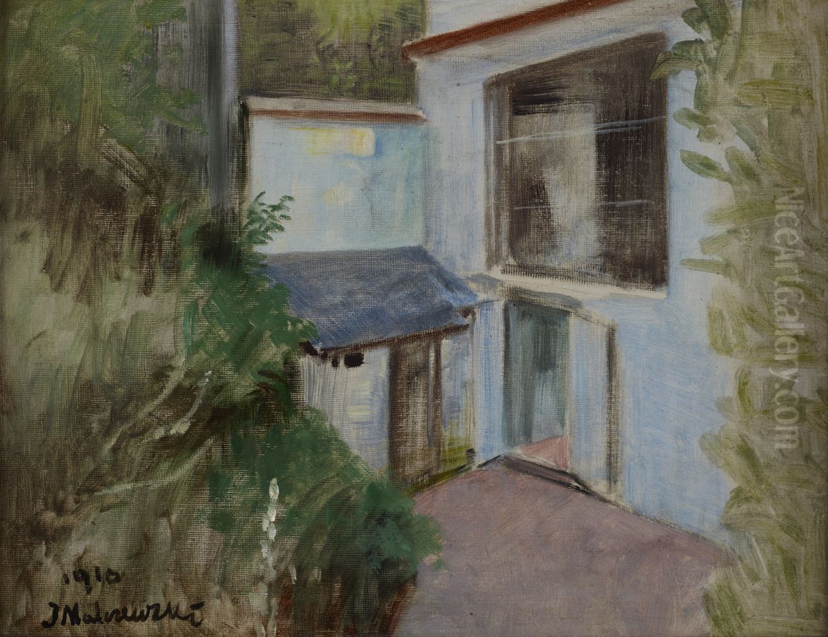 Z willi wlasnej Oil Painting by Jacek Malczewski