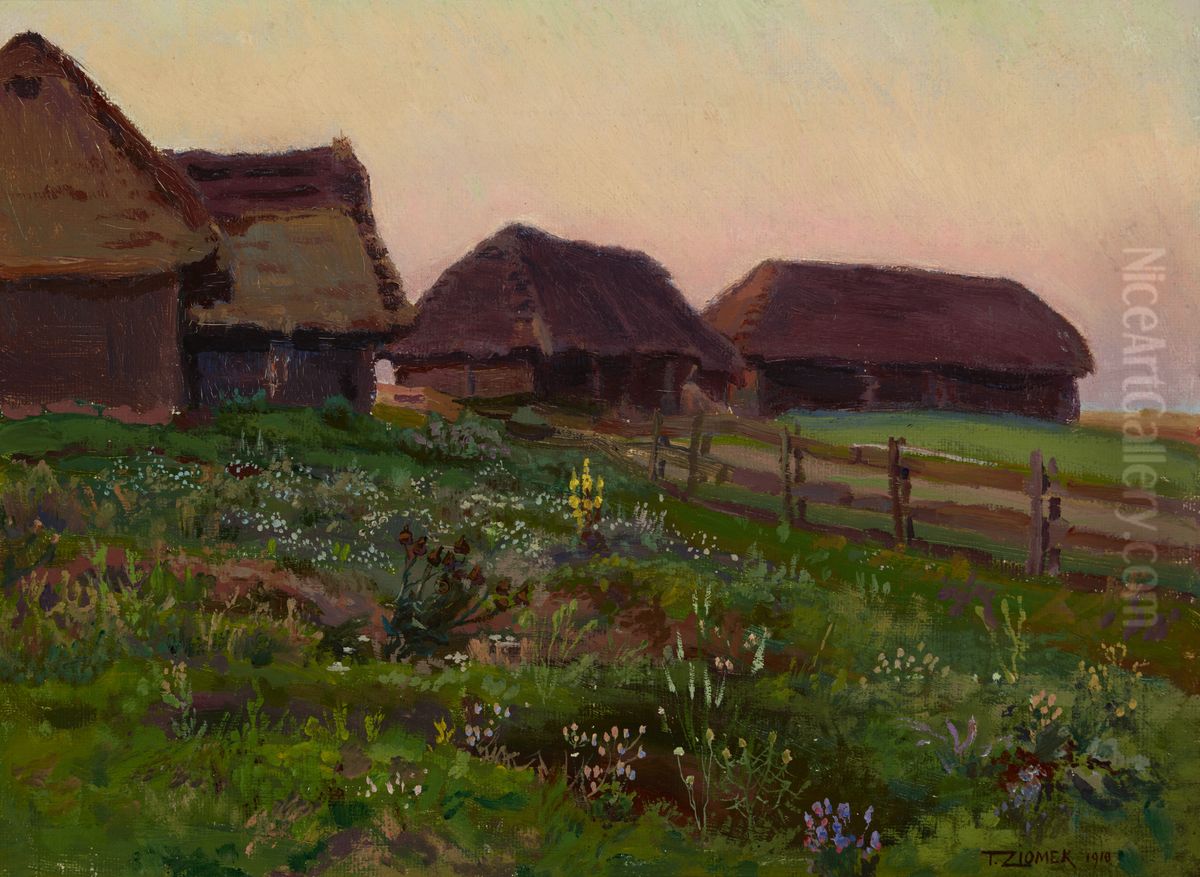 Landscape Oil Painting by Teodor Ziomek