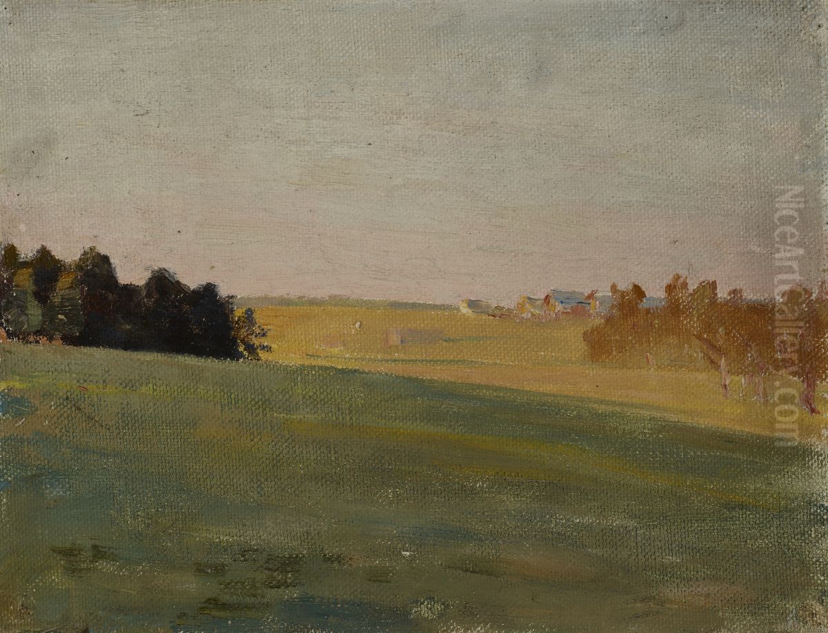 Evening Oil Painting by Jan Ciaglinski