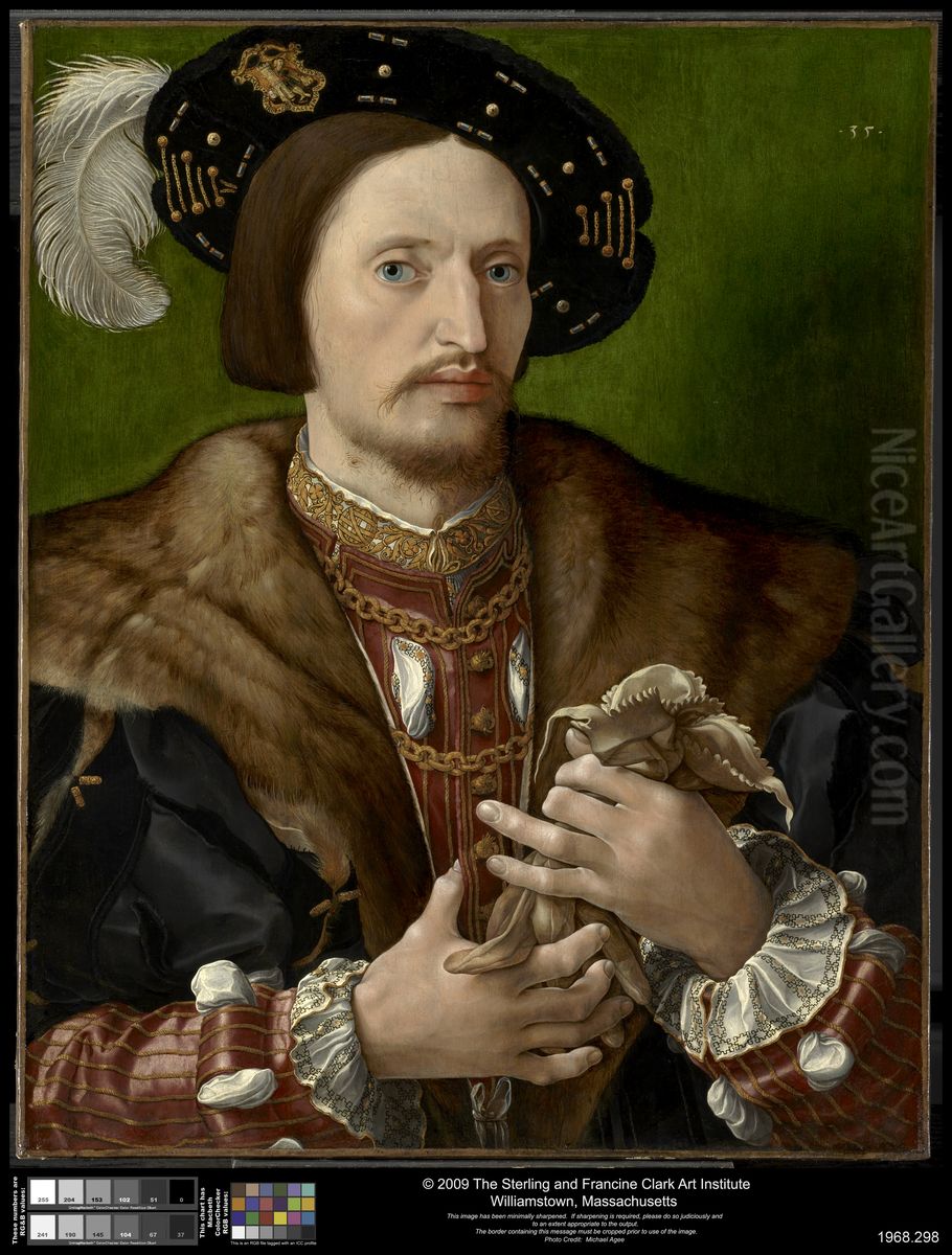 Portrait of a Gentleman Oil Painting by Jan Gossaert Portrait of a Gentleman Oil Painting by Jan Gossaert