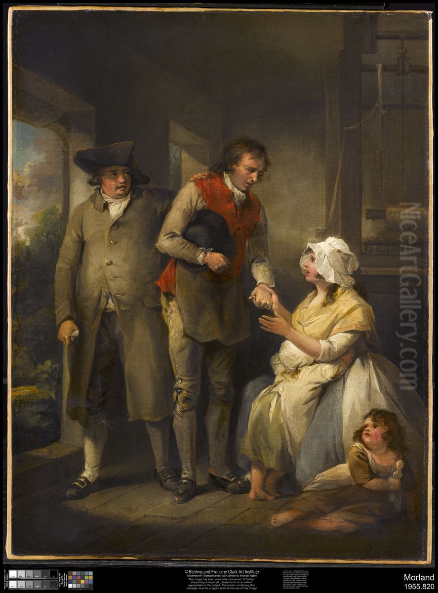 The Power of Justice Oil Painting by George Morland